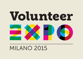 Logo dei volontari di Expo
