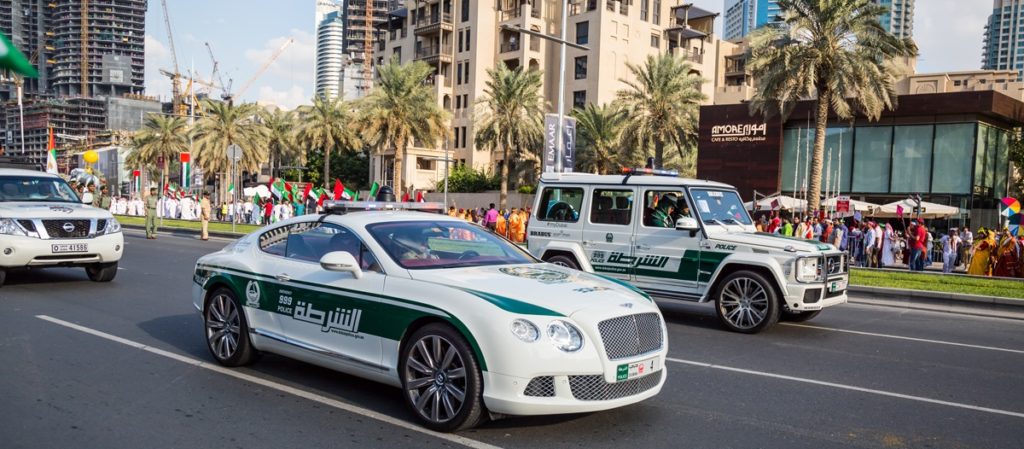 Viaggi Dubai - Police security