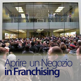 aprire un negozio franchising