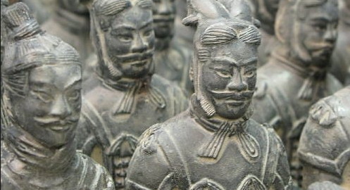 statue terracotta Cina